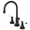 Kingston Brass KS2985BPL Bel Air Widespread Bathroom Faucet W/ Brass Pop-Up, Bronze KS2985BPL - alternate 1